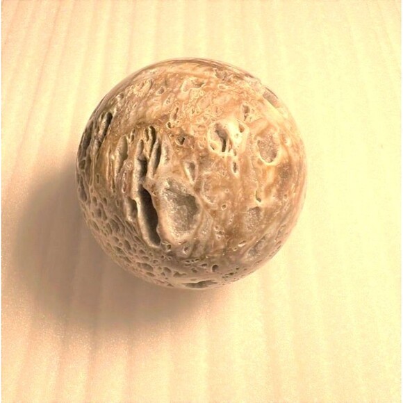 Beautiful Sphalerite Sphere - 65.3mm - 309 grams - Picture 2 of 8